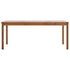 Maison Madeleine -  9 Piece Dining Set Pinewood Honey Brown